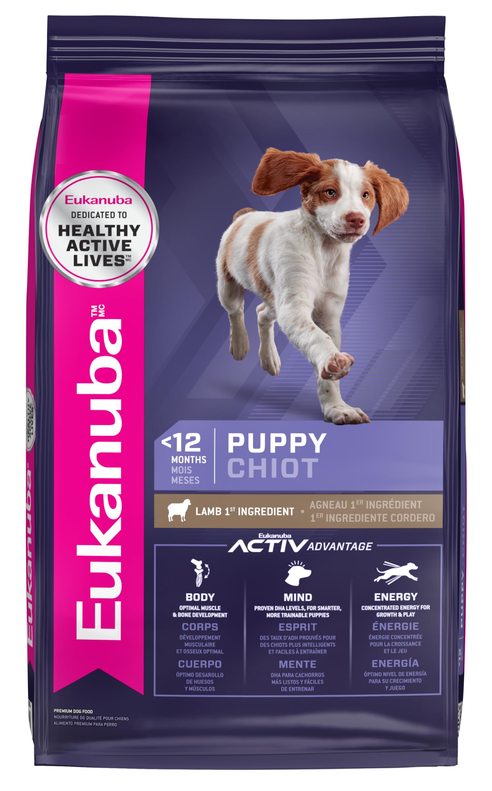 Eukanuba Puppy - Lamb 1st Ingredient Dry Dog Food, 15 lb Bag