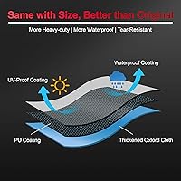 Vista 6 de Comnova - Cubierta para ahumador eléctrico de 40 pulgadas para Masterbuilt - Fundas para ahumador de 600D para ahumadores Masterbuilt, resistentes