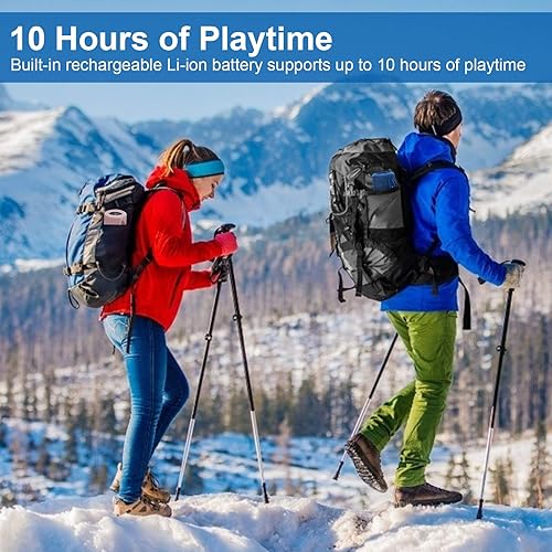 Miniatura 9 de X21 Altavoces inalámbricos Bluetooth portátiles duales impermeables para estéreo con radio FM, tarjeta micro SD, IPX6, 30 W para exteriores, hogar,