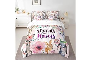 Cartoon Animals Comforter Set