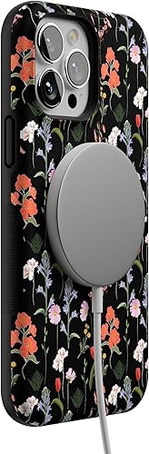 Miniatura 171 de Casely Funda para iPhone 13 Pro Max Jardín dorado Floral de girasol amarillo Compatible con MagSafe Diseño protector audaz Jardín Dorado