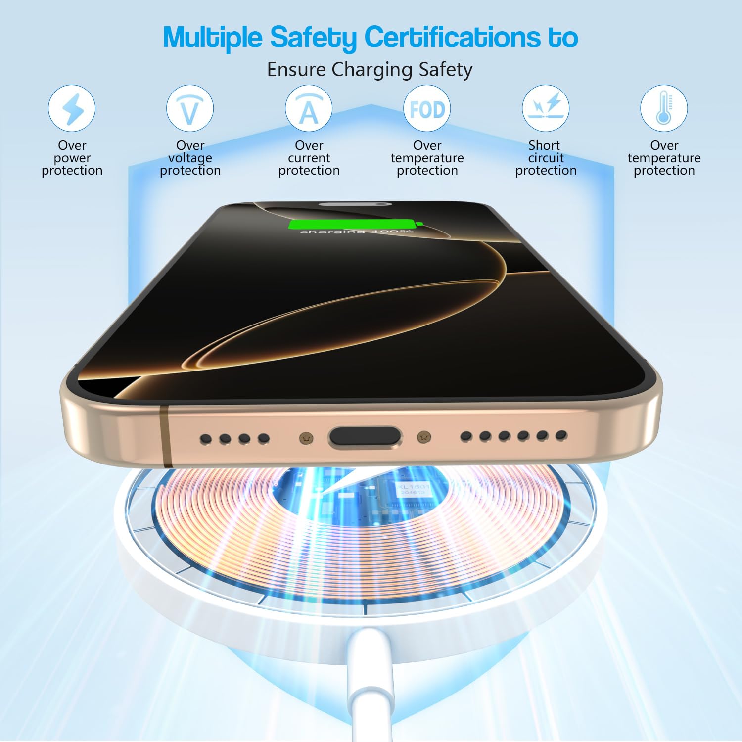 Ultimate Charging Convenience: The 10FT Magnetic Wireless Charger Review