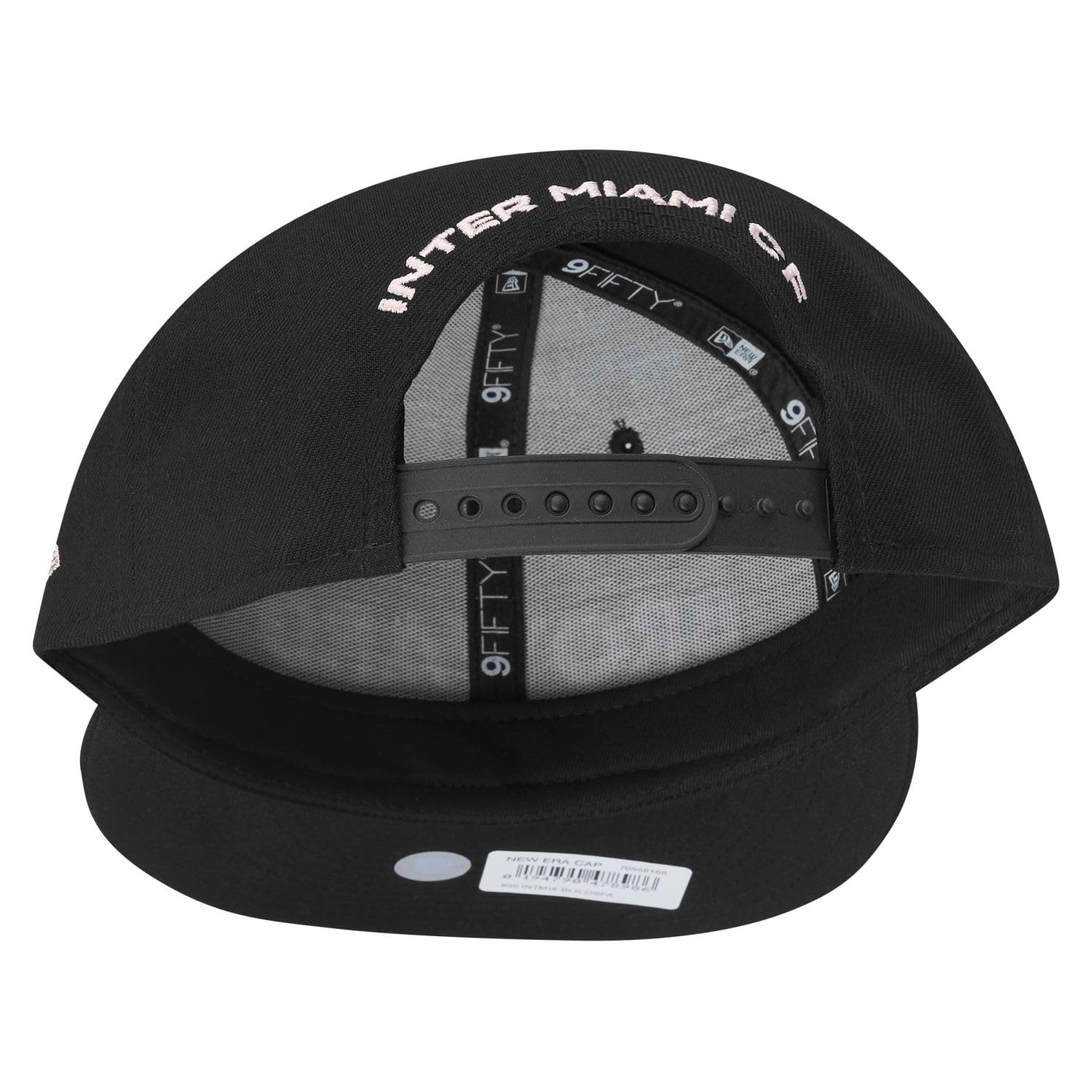 New Era 9Fifty Snapback Cap MLS Inter Miami, nero, Nero , Taglia unica