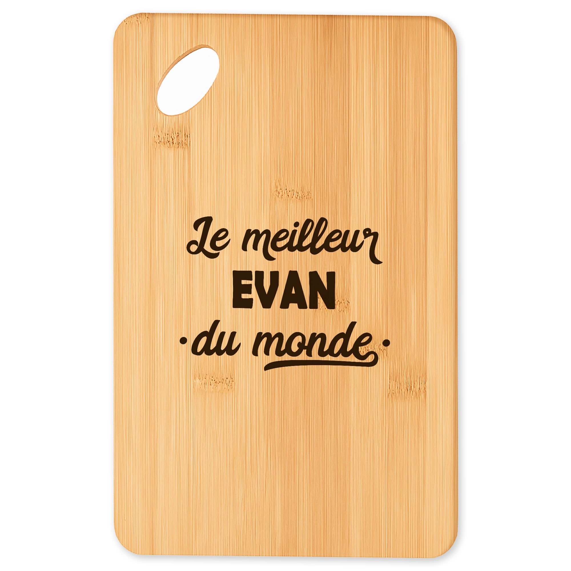 Plateau apéro en bambou Super Evan 2 pour vos soirées et barbecues