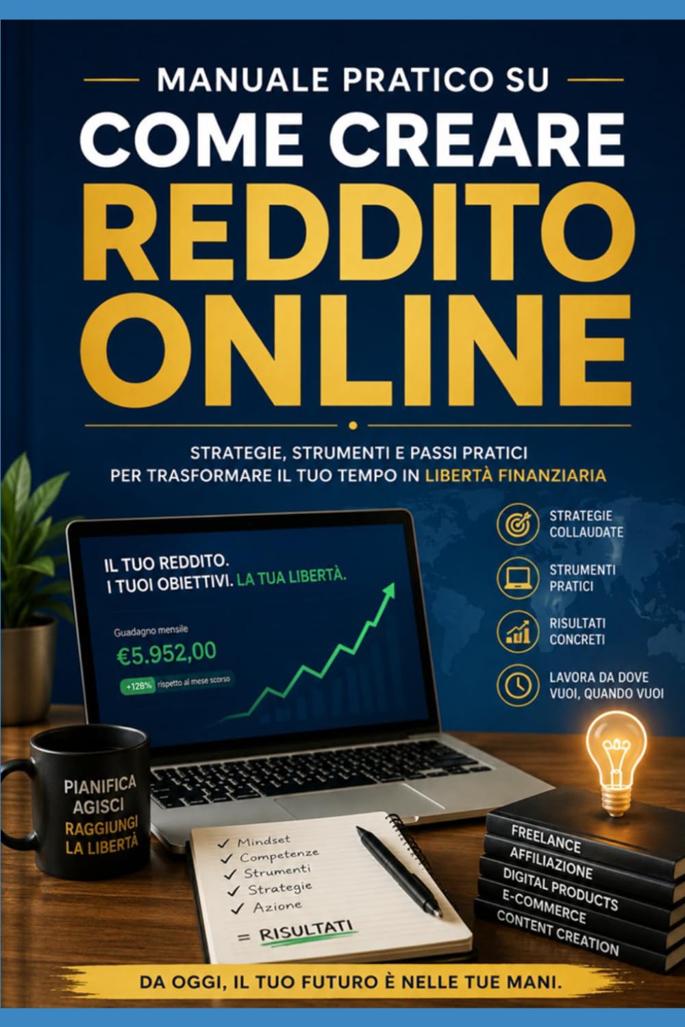 Manuale pratico su come creare reddito online (Guadagnare online)