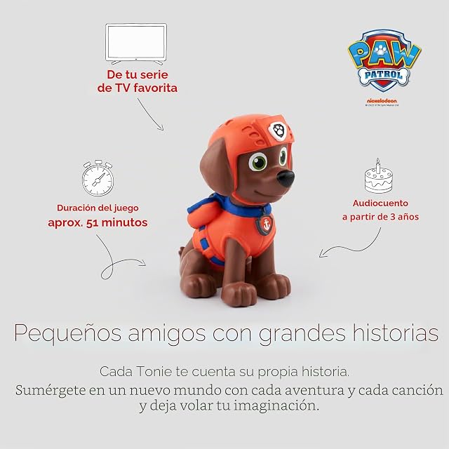 Foto 4 de 8 de tonies Figuras auditivas para Toniebox, Patrulla Canina Zuma
