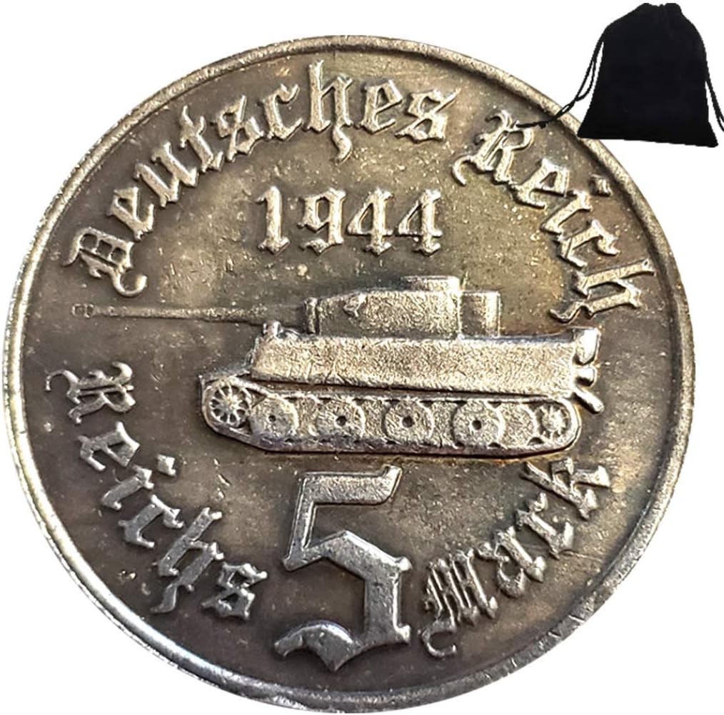 De Monnaie Historique Sculptée à La Main En Allemagne - Pièce De Monnaie Allemande Commémorative De La Seconde Guerre Mondiale