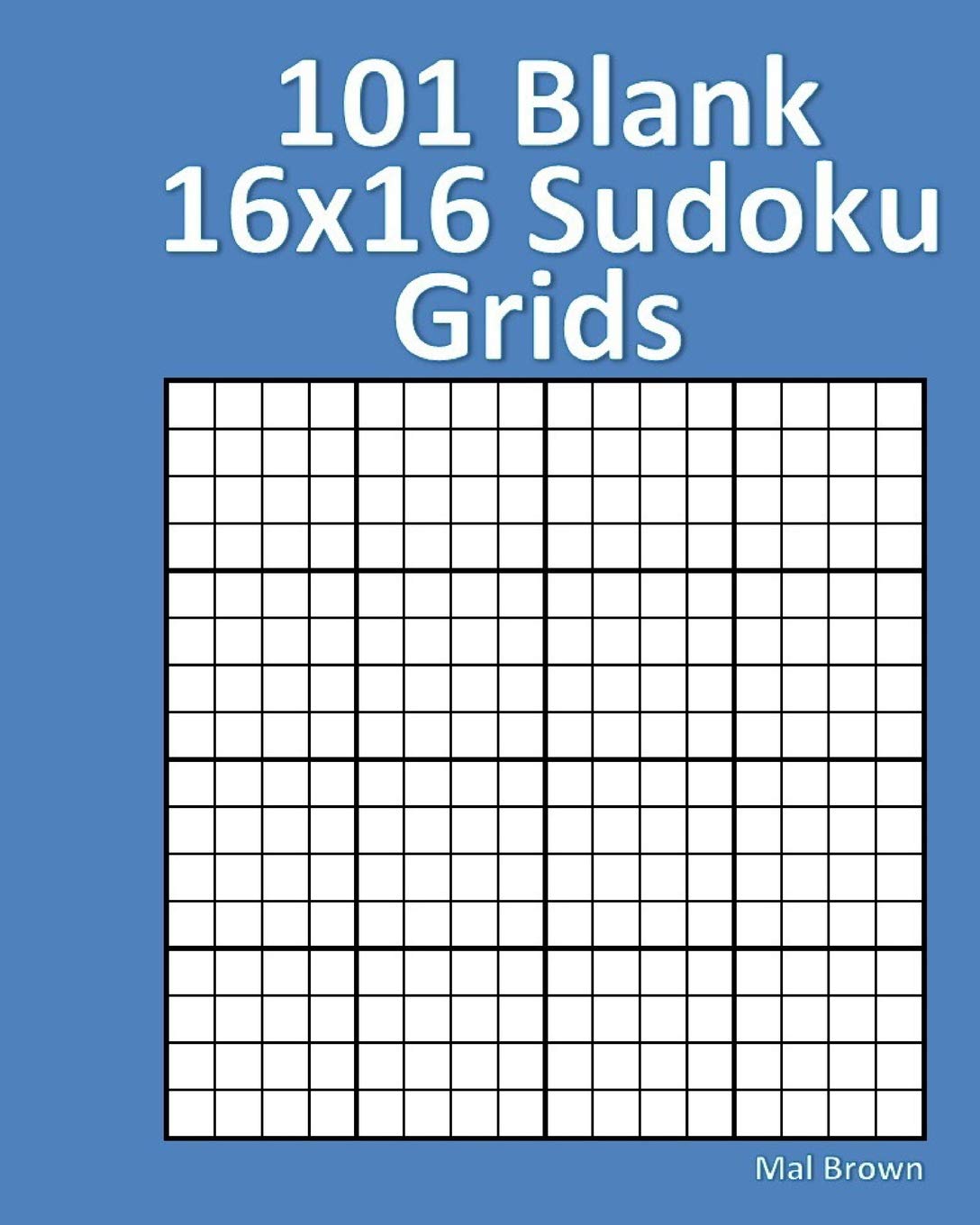 101 Blank 16x16 Sudoku Grids