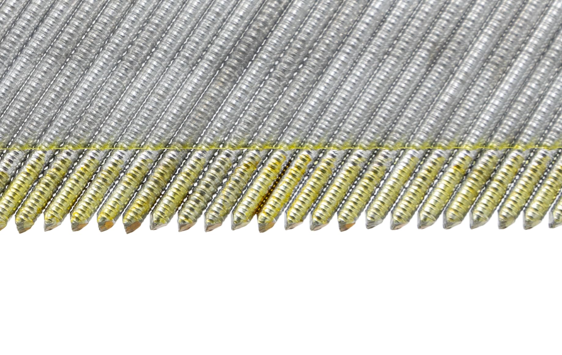 34° DA-Brads - 1,8x50mm, 4.000 piéces, DA-Brads pour Cloueur, Annelée/INOX A2, pour toutes les marques cloueuses