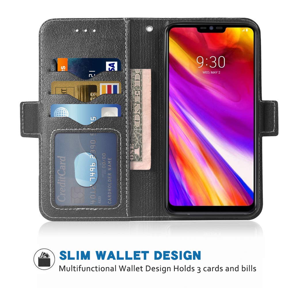 Argyle Handyhülle Für LG G7 ThinQ – Mit Handschlaufe, Schultergurt, Kartenfächern & Ständerfunktion