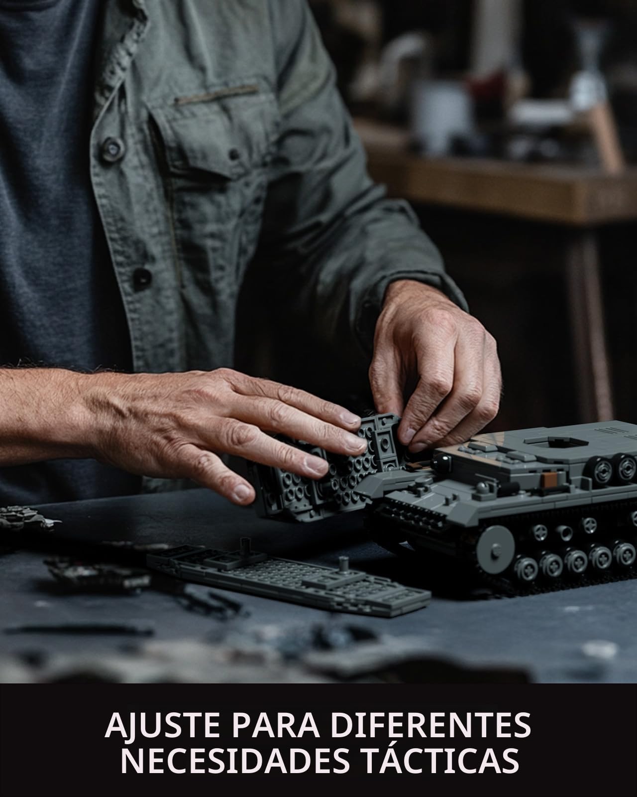 Nifeliz Panzer IV G Kit de Construction de Char, Cadeau Collectionnable pour Les Passionnés de l'Armée, Modèle de Char Militaire à Construire pour Hommes Adultes (1006 Piezas, NF10312)
