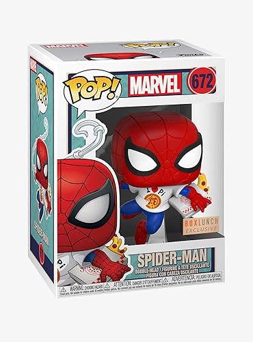 Miniatura 4 de Funko Pop! Marvel #672 - Spider-Man [con pizza] Exclusivo