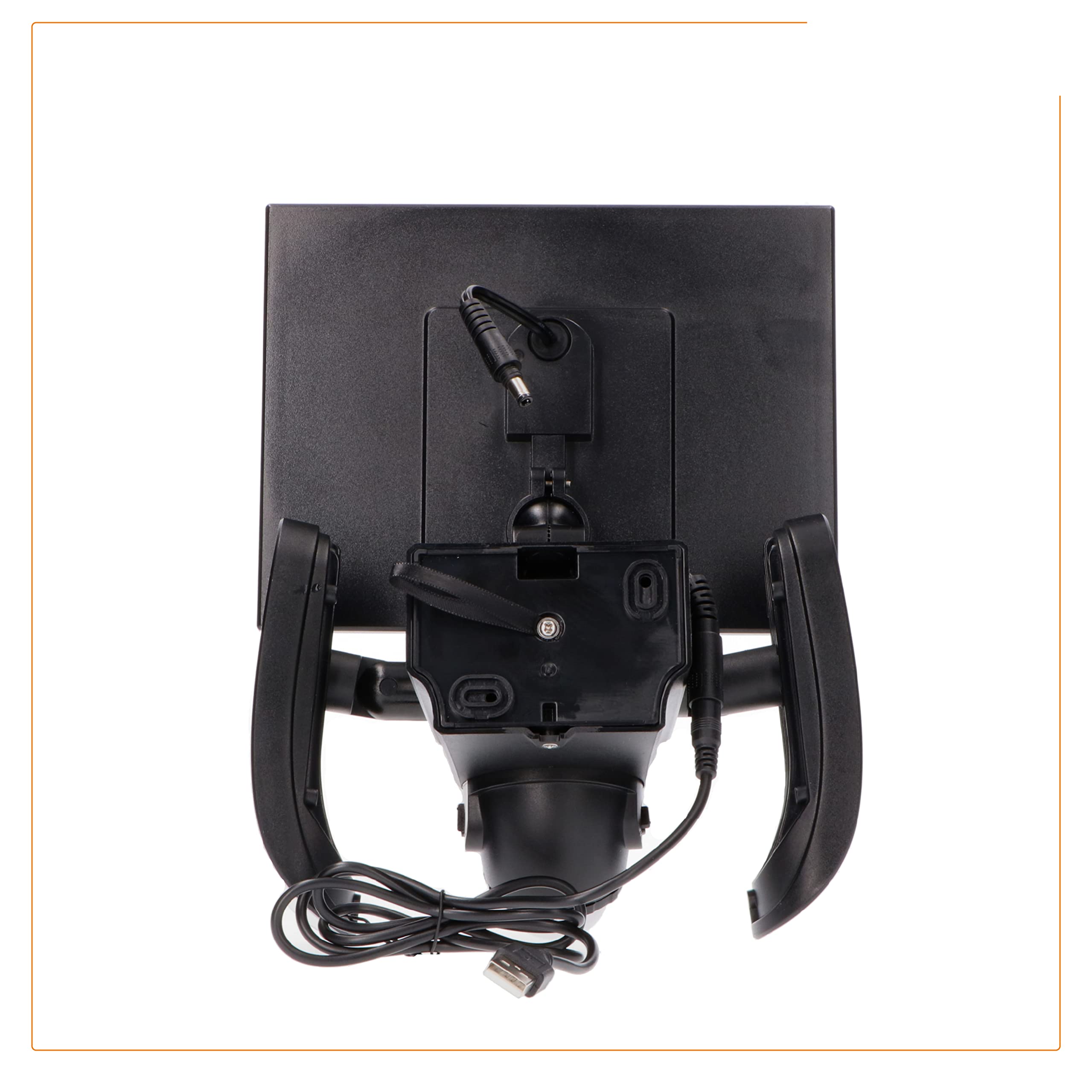 proventa® LED Solar Profi-Strahler schwarz mit Bewegungsmelder 10W 1.000lm 3 Lichtmodi