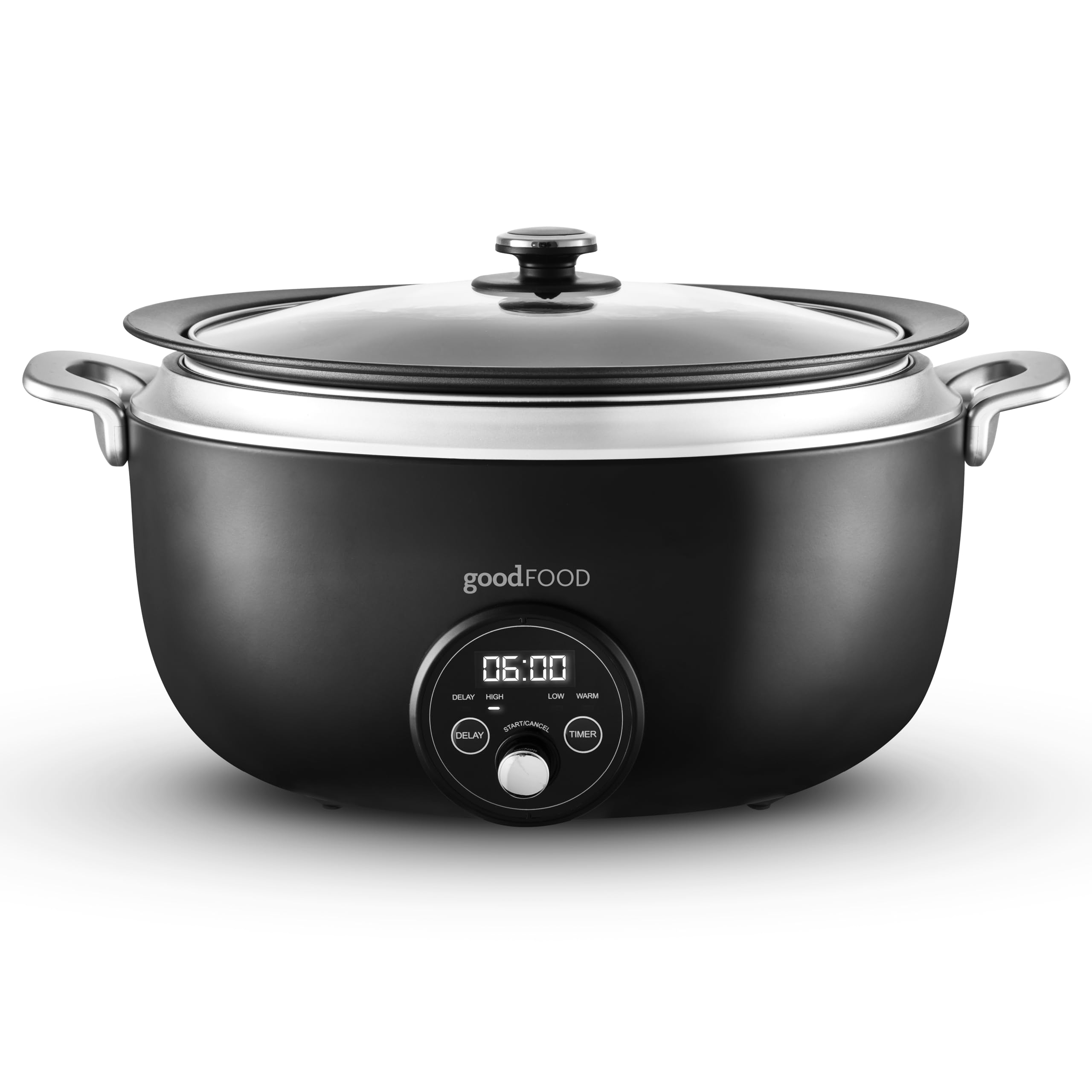 Tower Silver Goodfood Stainless Steel 6.5L Digital Slow Cooker