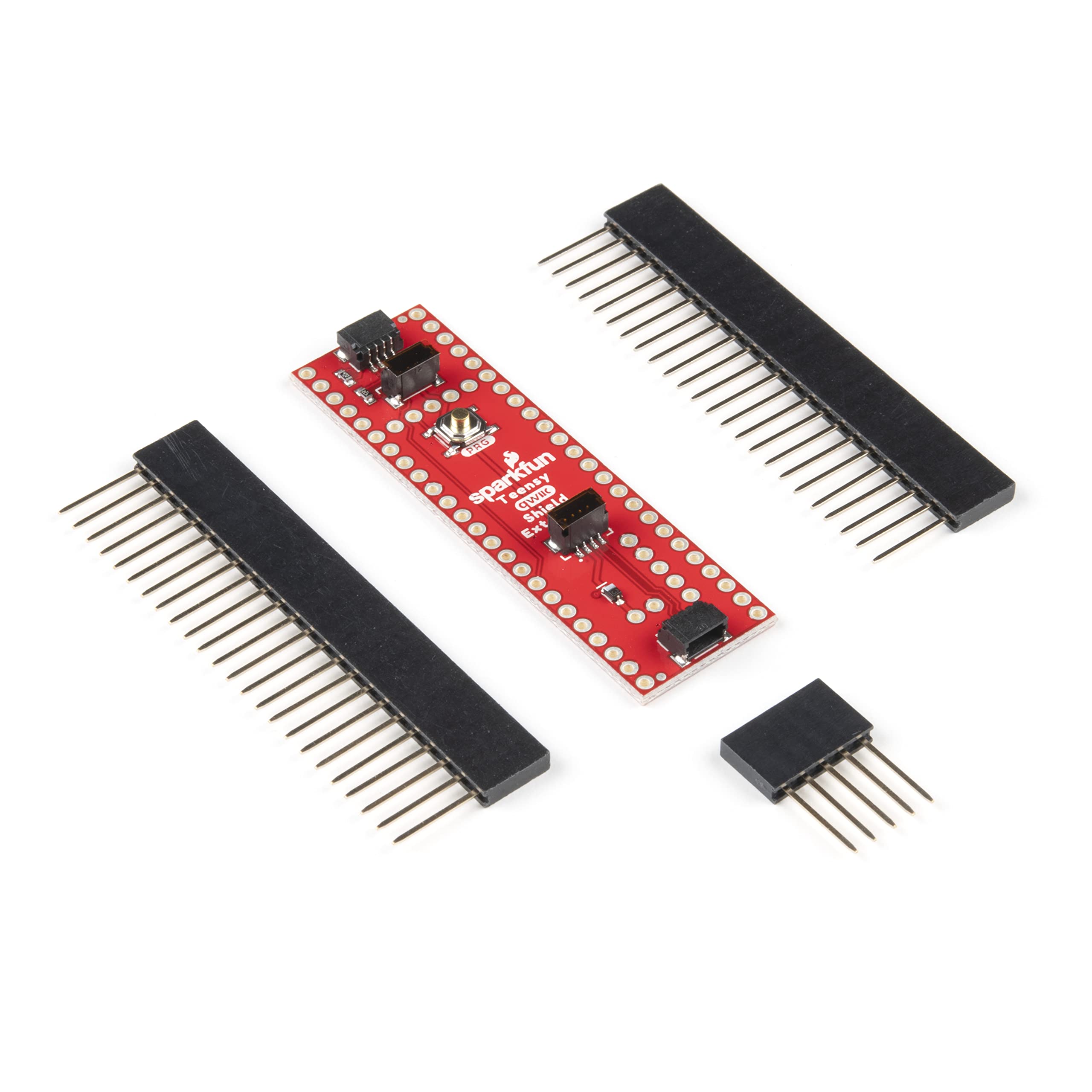 SparkFun Qwiic Shield Compatible with Teensy (not Included) - Extended - 4.1, 3.6, or 3.5 Footprint Compatible - 3.3V - with headers