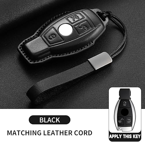 Vista 33 de Funda para llavero Mercedes Benz, Mercedes Benz Key fob Cover Mercedes Benz Llavero Accesorios ZPK, Tipo A02 Naranja