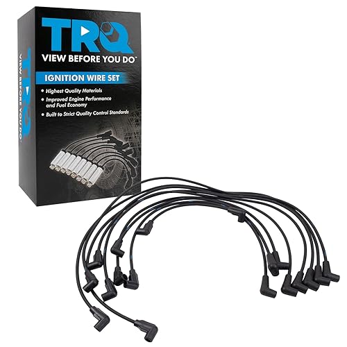 Miniatura 148 de TRQ Juego de cables de bujía de encendido del motor para Ford F250 F350 Super Duty V8 6.2L nuevo