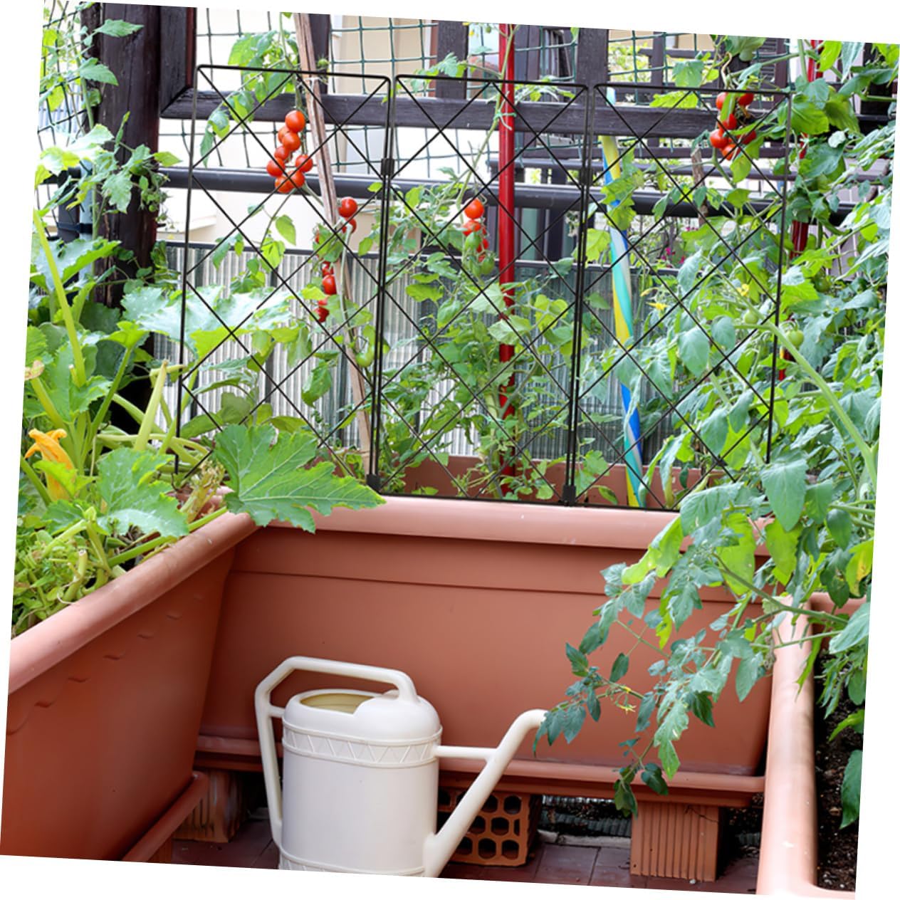 HANABASS 2Pcs Plant Trellis Garden Support for Climbing Plants Outdoor and Indoor Gardening Tool for Tomatoes Vines and More for Garden Enthusiasts