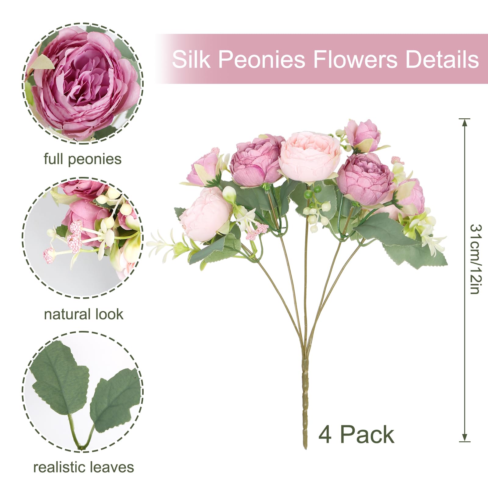 SOMYTING Artificial Flowers - Image 2