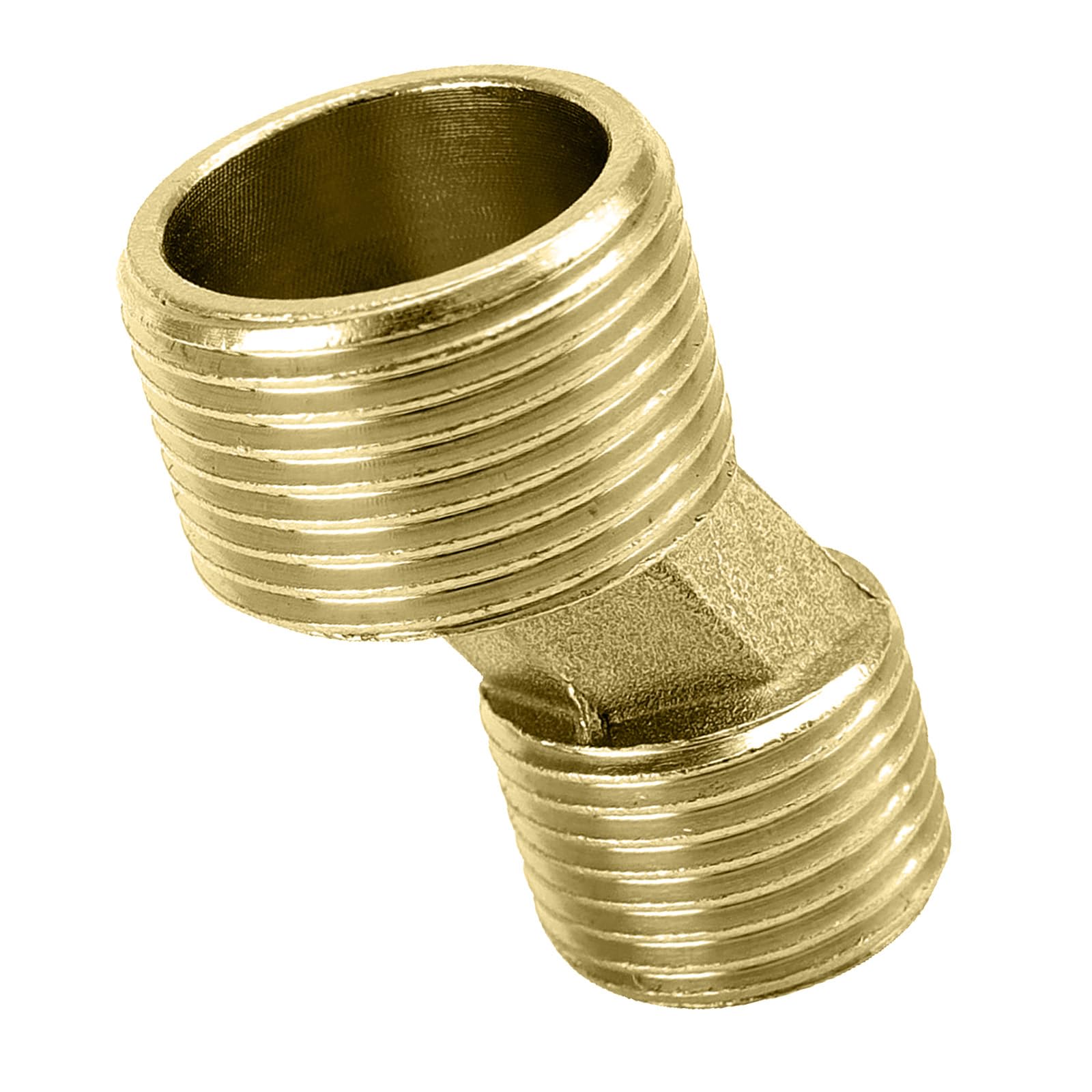 Leak Resistant Brass Shower Faucet Elbow Connector Versatile Brass Shower Faucet Angles Adapter for Bathroom Renovations Connector