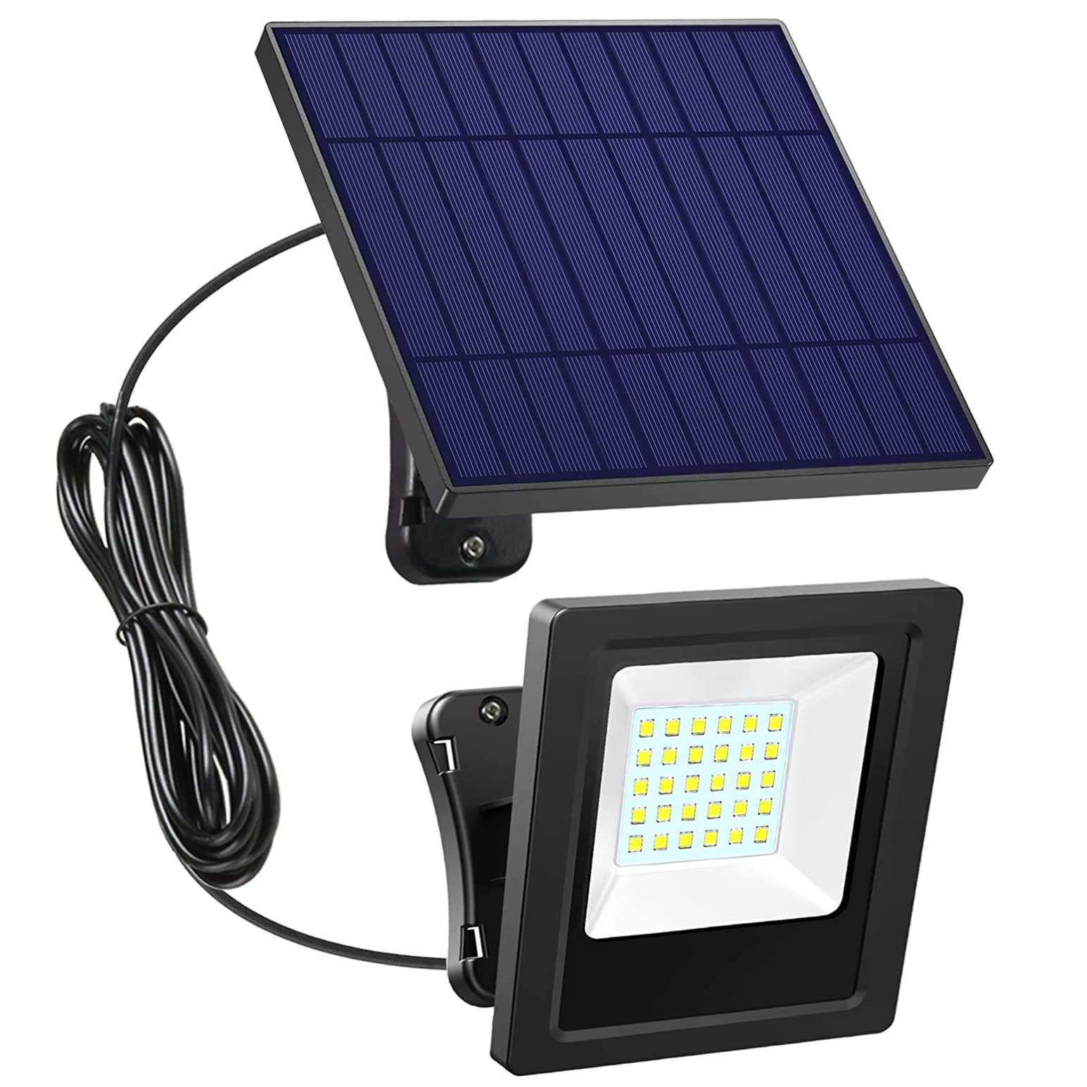 Solarlampen für Außen, Superhelle Automatisch Lichtsensor Solarleuchte IP65 Wasserdicht Wetterfestes Sicherheitslampen LED Außenwandleuchte für Garten, Garage, Balkon, Haustür, Schuppen