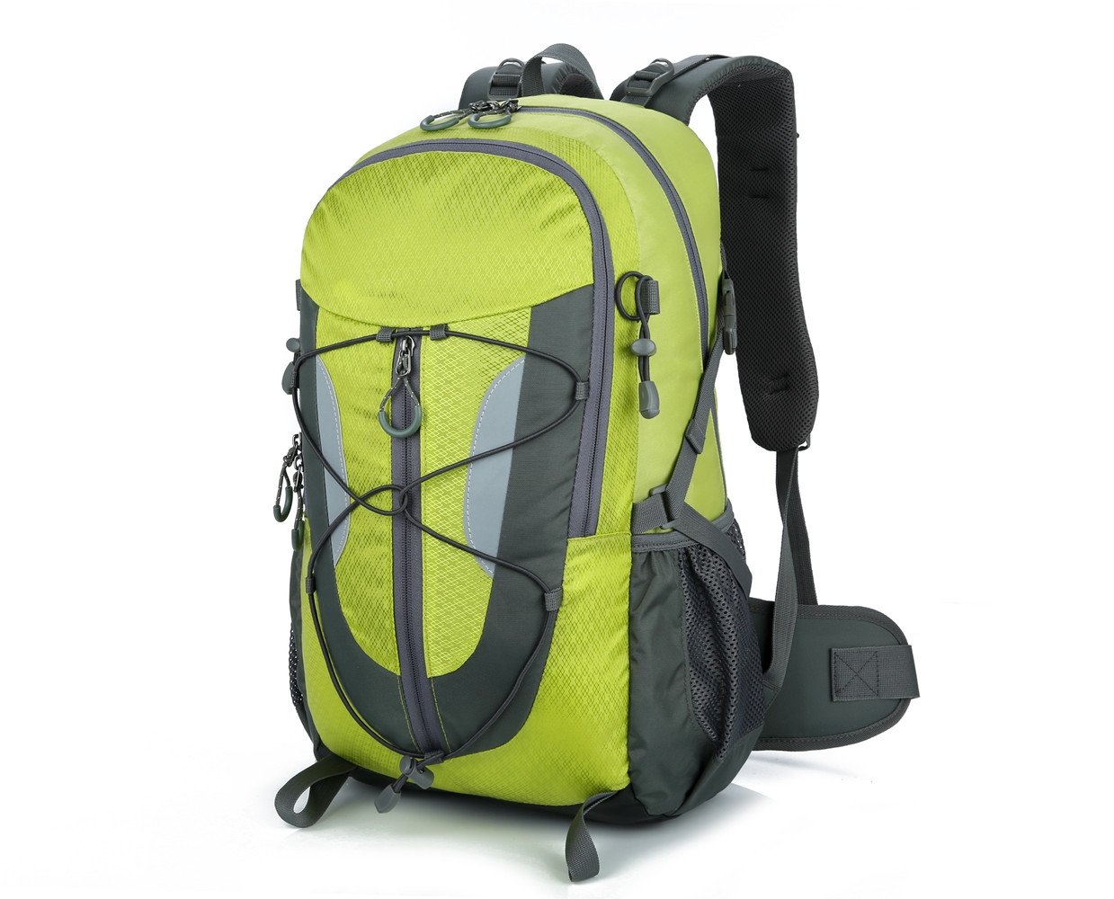 Lily's Locker - 30 l plecak turystyczny dla kobiet i mężczyzn, do uprawiania sportów na świeżym powietrzu, trekkingu, podróży, wspinaczki, jazdy na rowerze i joggingu, zielony, 29 x50 x18CM