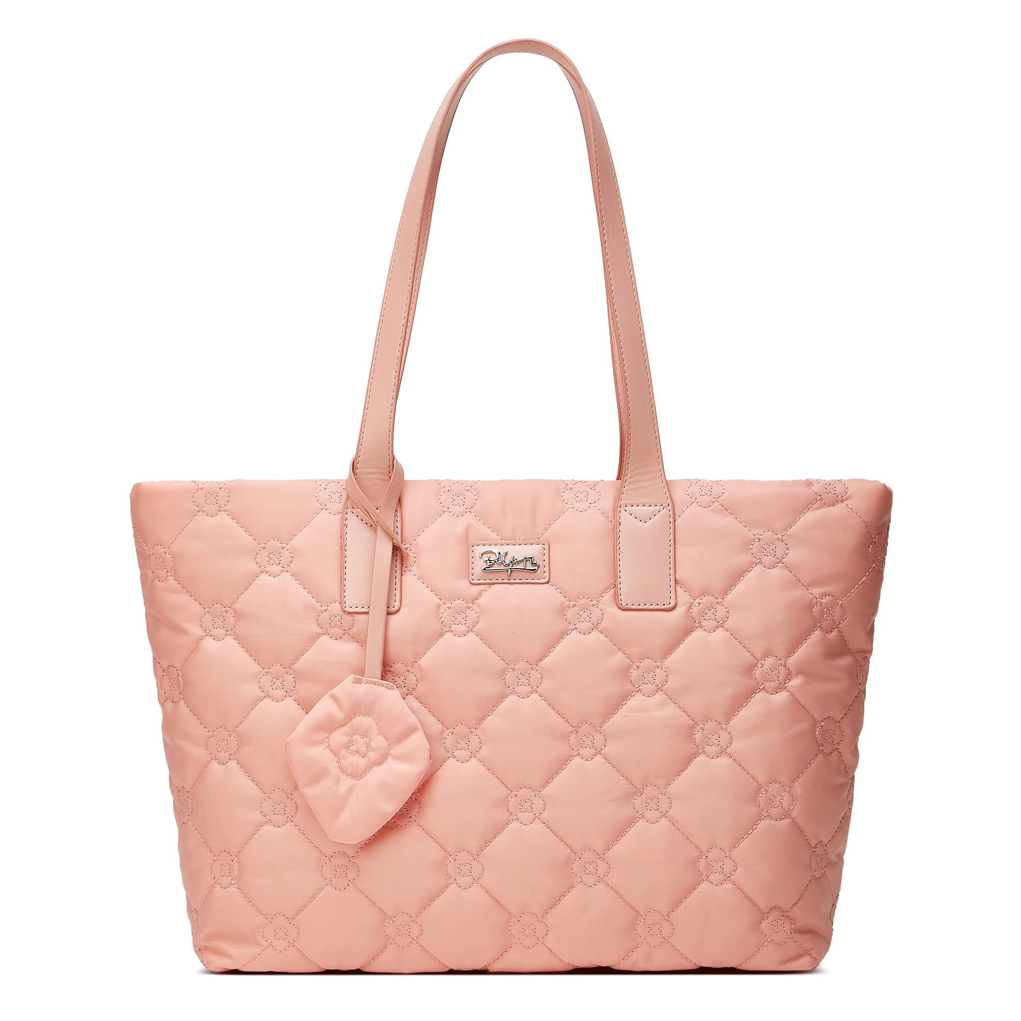 BOYATU Puffer Tote Bag for Women: Quilted Carryall with 15.6" Compartment - Lightweight Work Travel Everyday Shoulder Bag