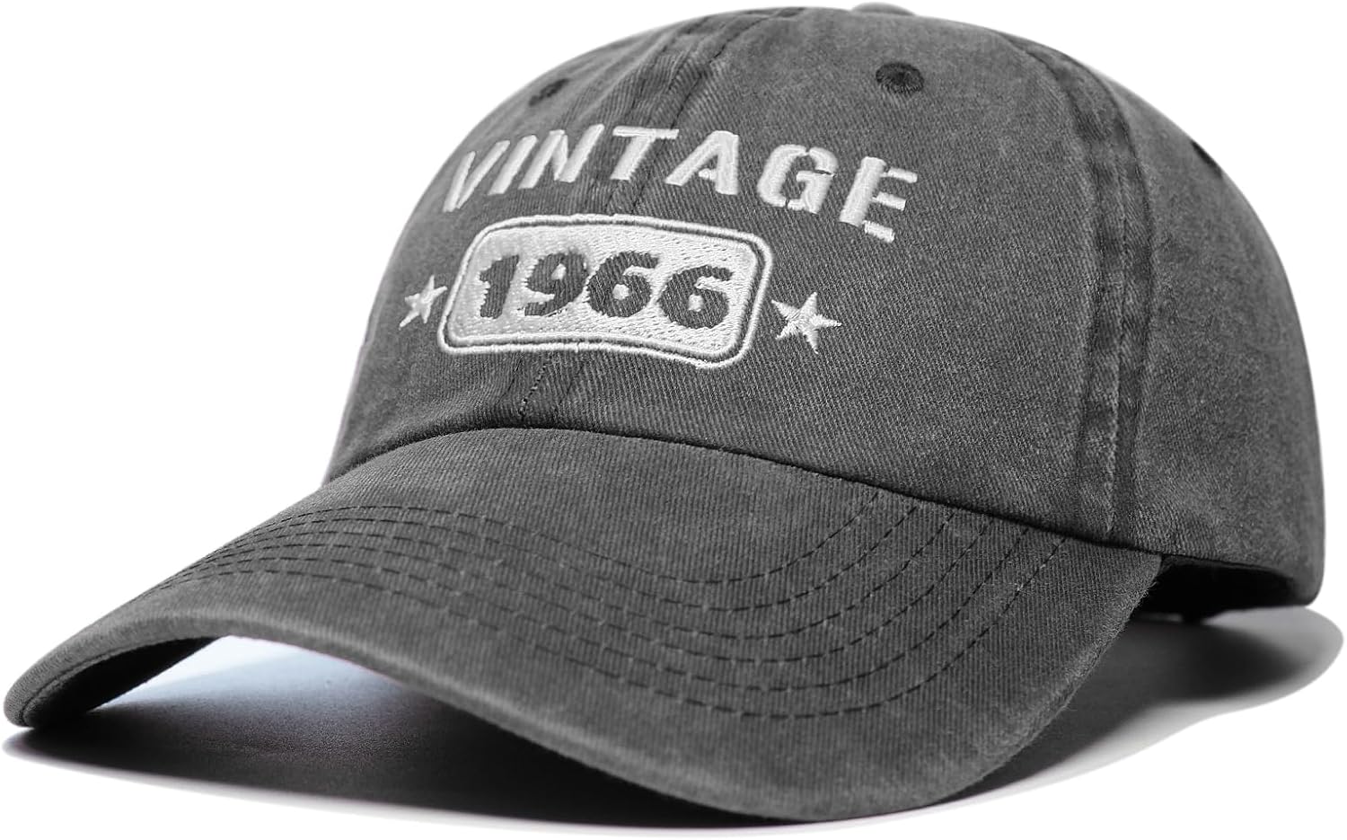 60th Birthday Gifts for Men Women, 60 Year Old Gifts Ideas, Washed Cotton Embroider... - Image 3