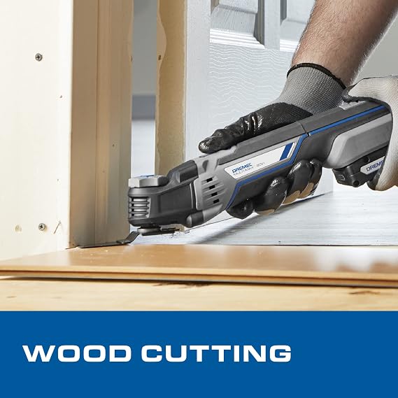 Dremel Multi-Max MM20V-01 Cordless Oscillating Tool Kit with (1) Battery | 20V Lithium-Ion Power | Quick Accessory Changes | Variable Speed Control | Compact Design | Multi-Purpose Use