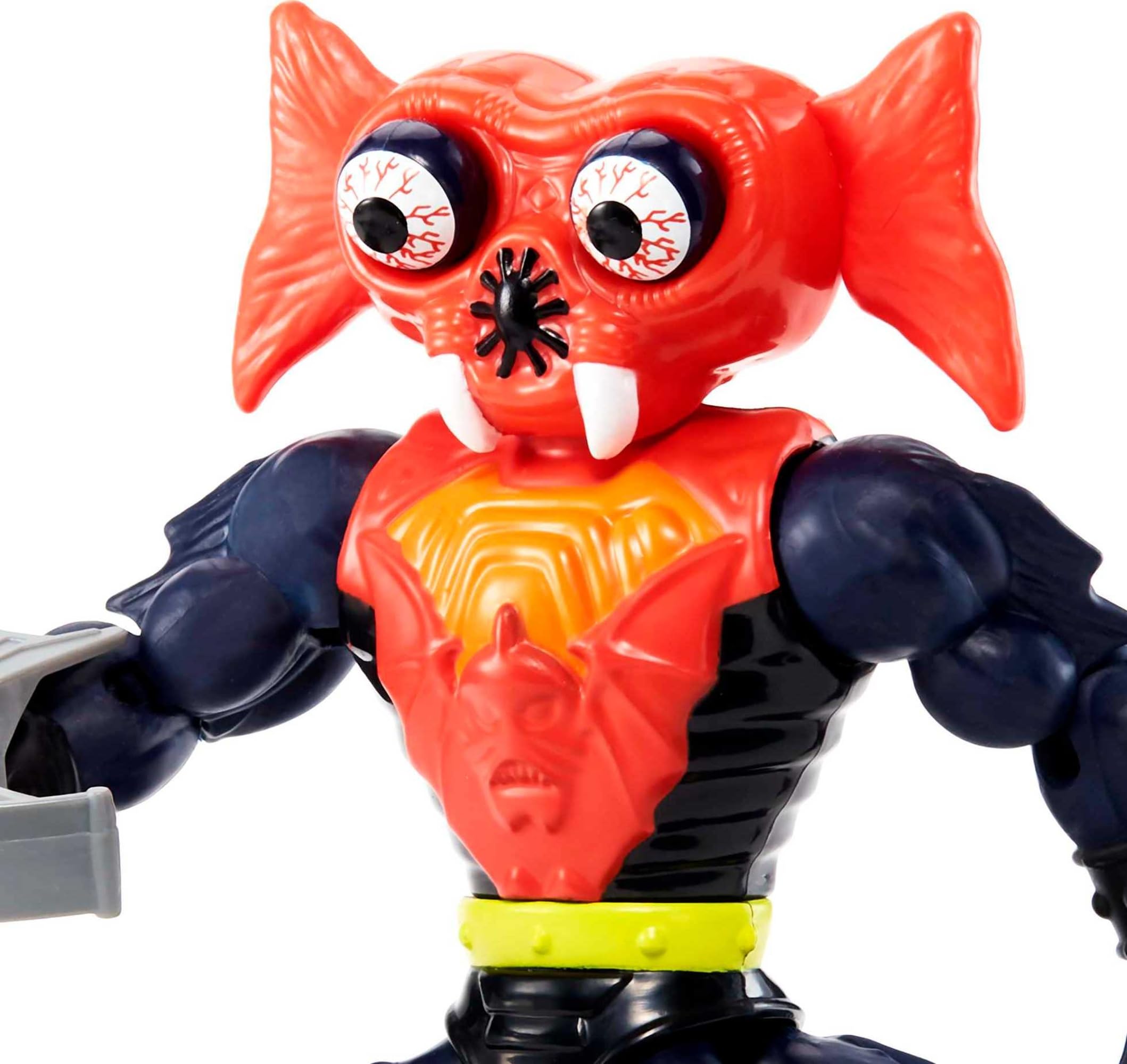 Les Maîtres de l’Univers Figurine Articulée Origins de combat (14 cm) de Mantenna avec 16 points d’articulation, accessoires de combat et une mini BD, à collectionner, Jouet Enfant, Dès 6 ans, HDR98