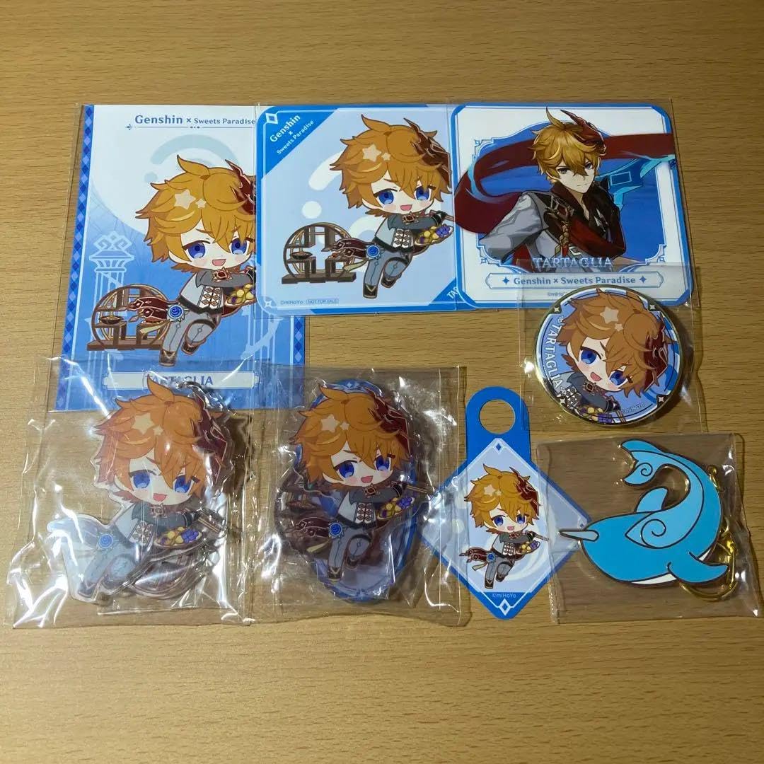 原神　タルタリヤ　スイパラ　セット Amazon.co.jp: 原神 スイパラコラボ タルタリヤ コンプセット