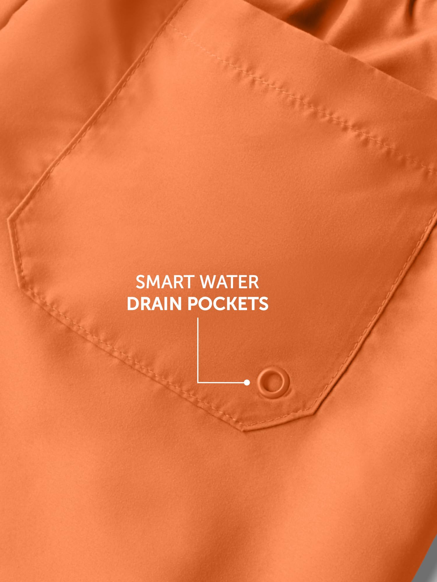 XYXX Aqua Swim Shorts with Side Pockets and Drawstring | Lighweight, Quick Dry Swimming Shorts with UV Protection for Men 3