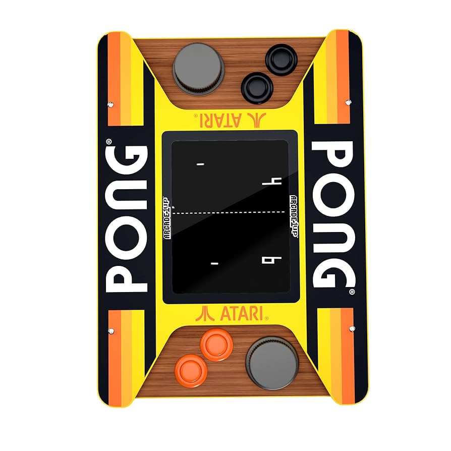 新品 アーケード1UP Arcade1Up PONG Counter-cade Arcade1Up Pong® 2 Player Counter-cade, Lap Counters - Amazon