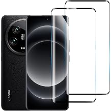 [2-Pack] Screen Protector for Xiaomi 14 Ultra, HD Clear Tempered Glass Film, Full Coverage, Case Friendly, Anti-Scratch, Fingerprint Sensor Compatible