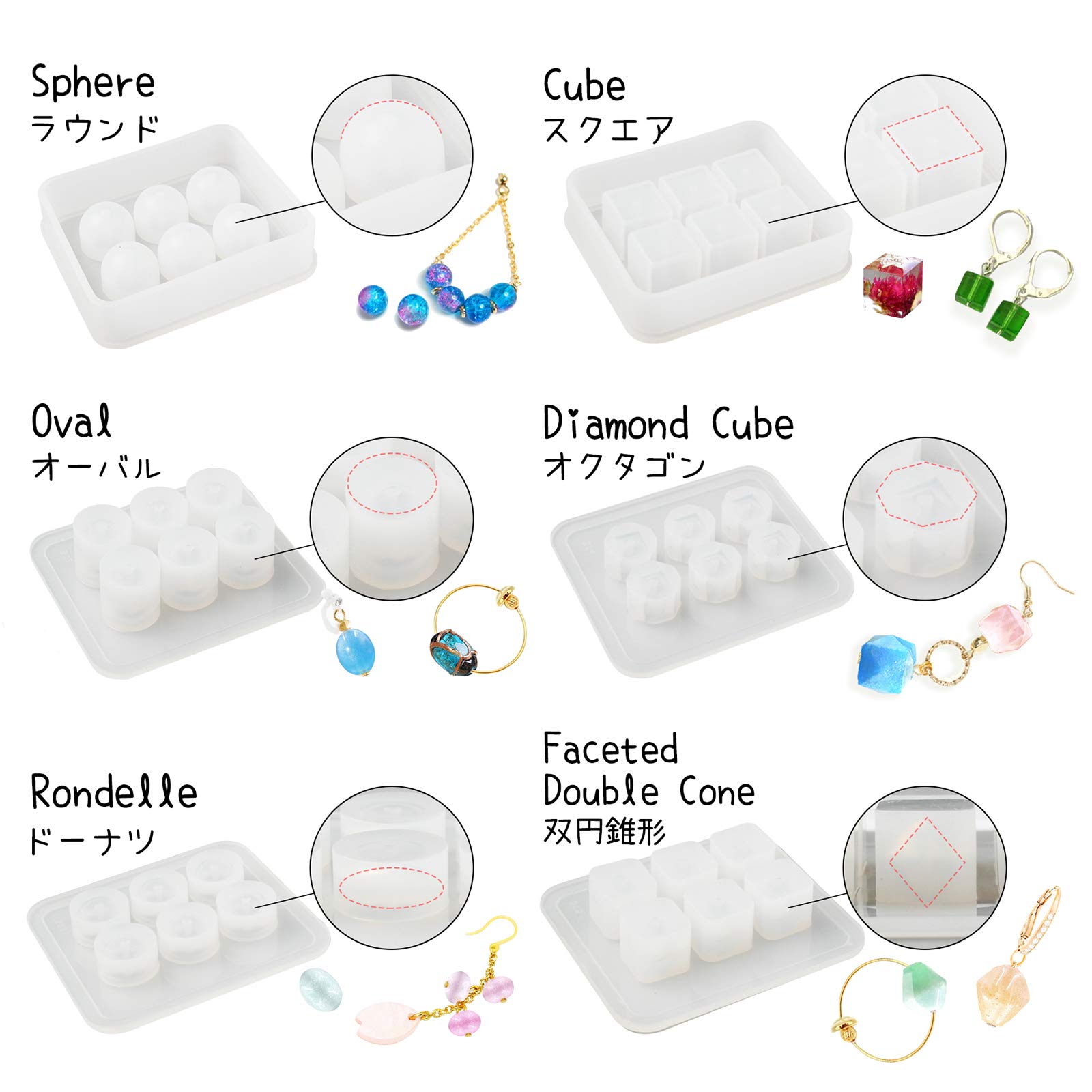 Funshowcase Molde De Silicona Para Pisapapeles En