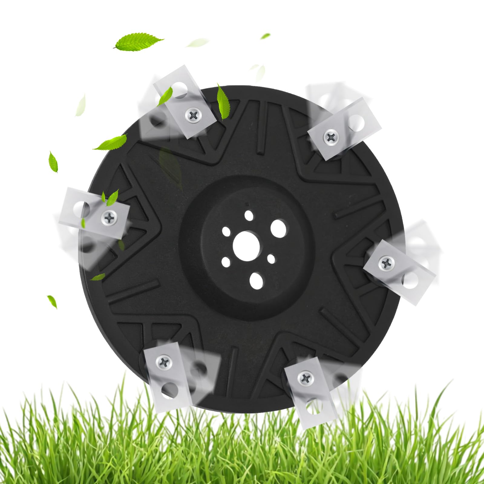 Disque à Lames Tuning pour 6 x Lames, Renforcé de Fibres Verre, Premium Plateau pour Tondeuse, Coupe Plus Efficace, Compatible avec M500, M700, WR167E, WR141E, Vision M600