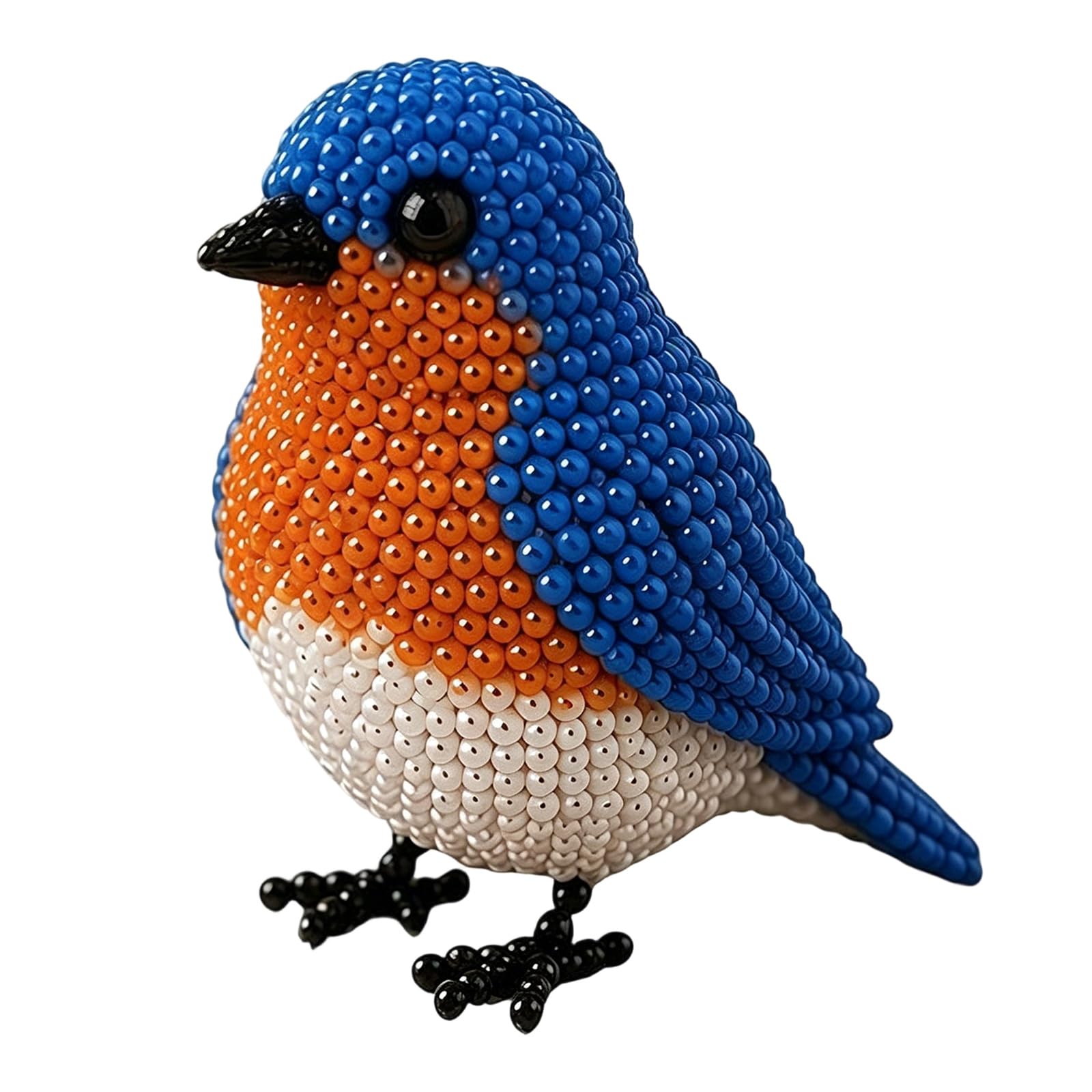 Pxzh C Reative Beaded Birds Making Set Omplete Materials And Tool Weaving Beaded Raft For Diyer Art Raft Projects Set