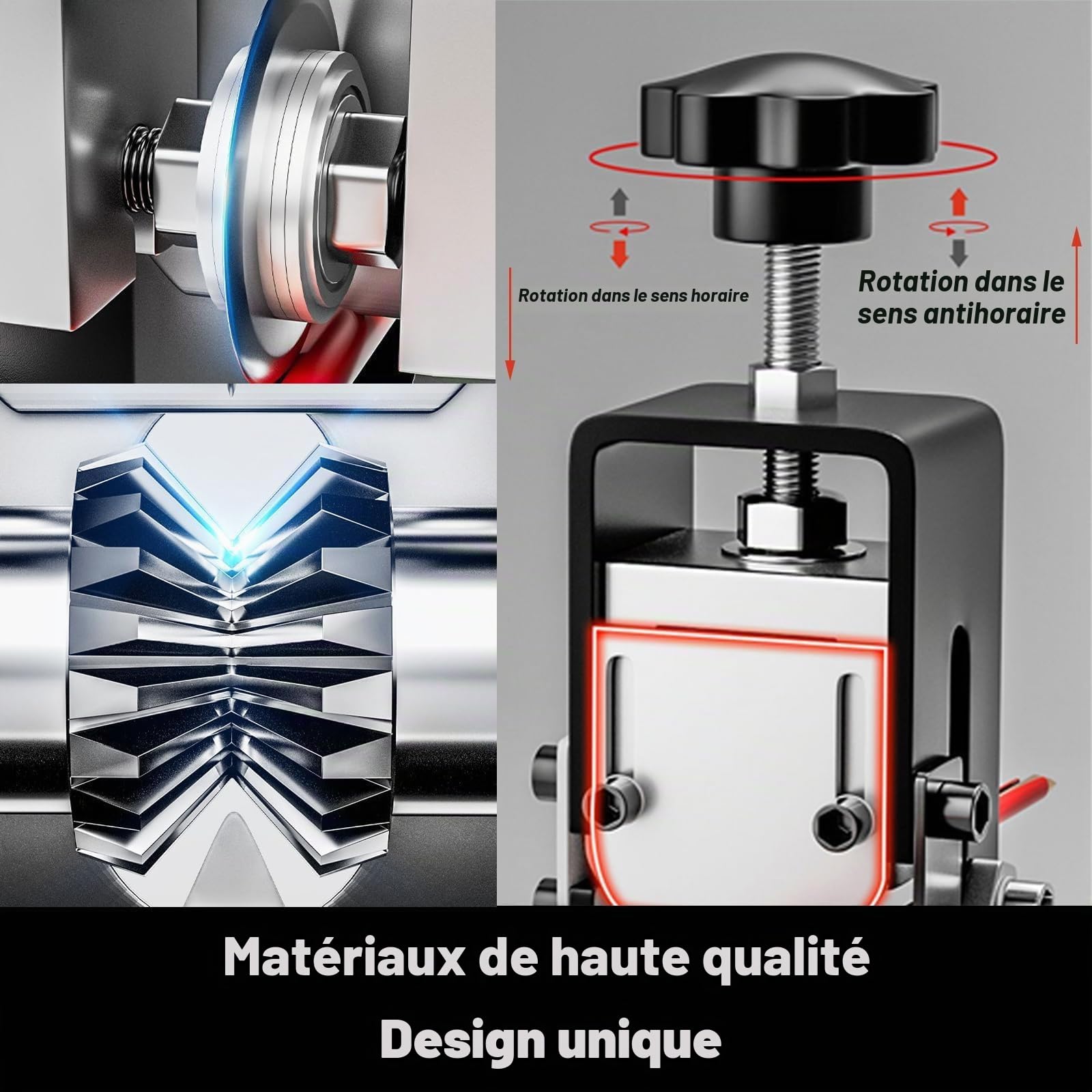 Denudeuse de Cable Electrique Manuelle, Machine a Denuder Le Cuivre Les Fils Avec un DiamèTre de DéNudage de 1 à 25 mm, Pince a Denuder AdaptéE Aux Fils de Cuivre, Fils D'aluminium