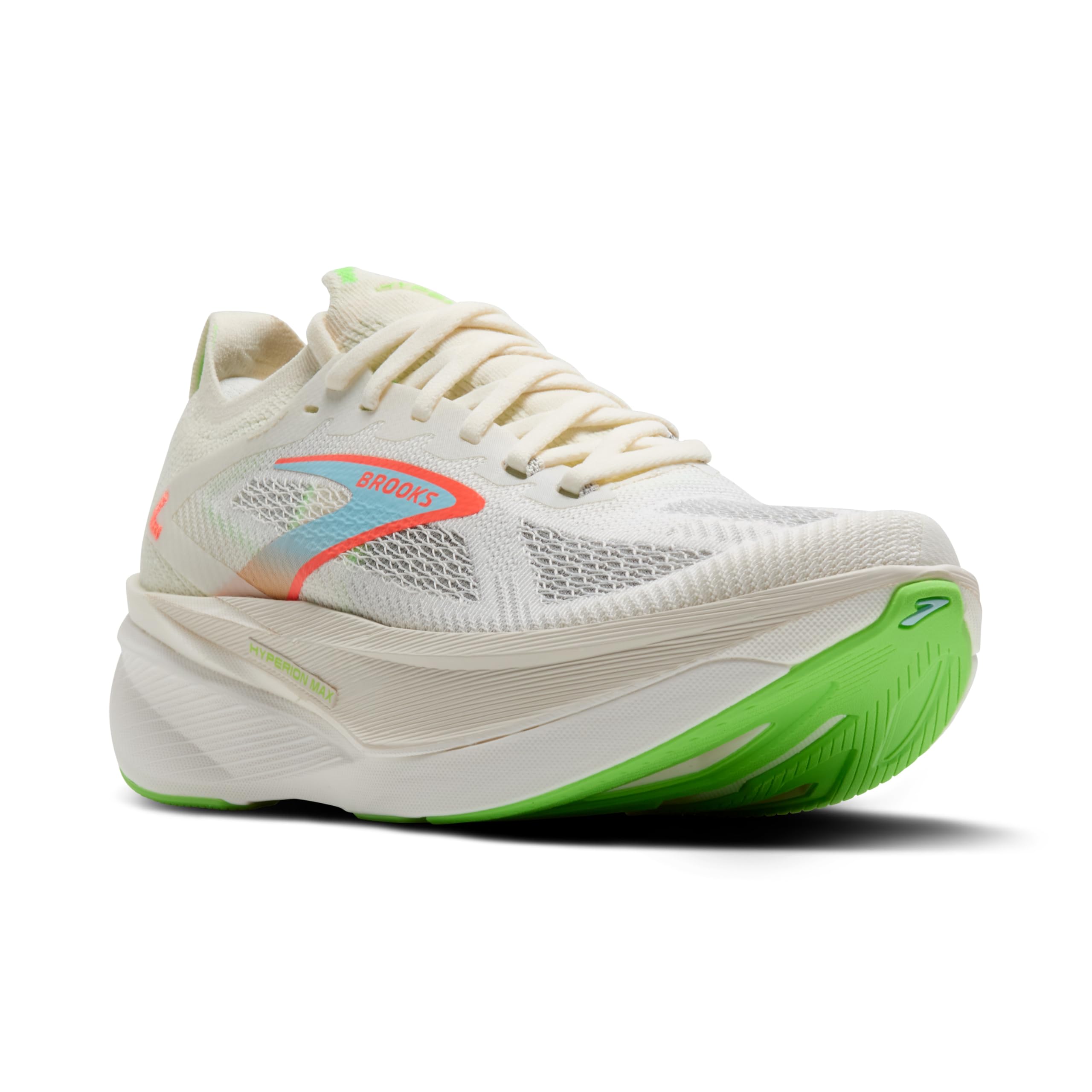 [Brooks] スニーカー ハイペリオンマックス3 ランニングシューズ 軽量 高反発 プレート入り スピードモデル メンズ BRM 4673 ホワイト 26.5 cm D