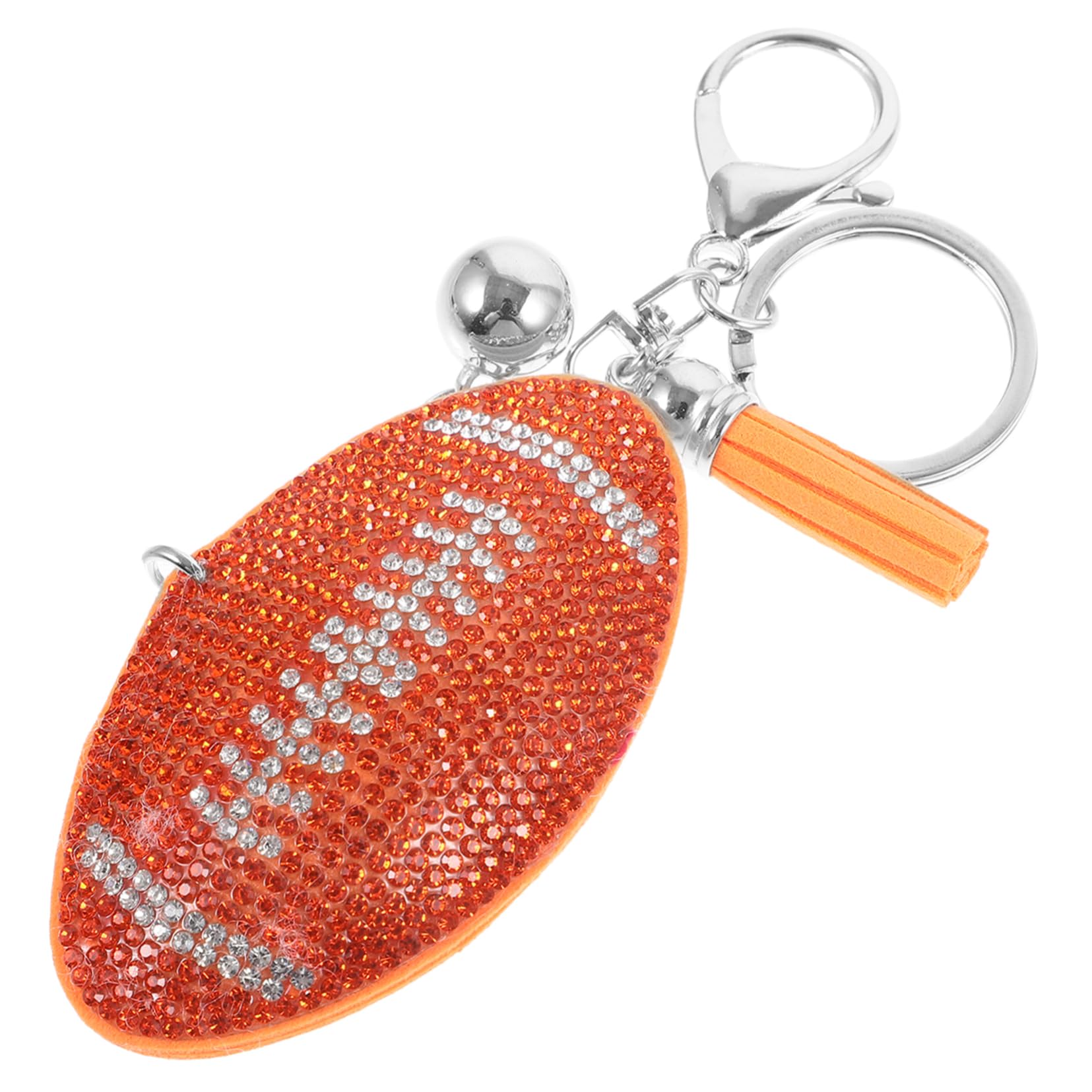Kisangel Llavero De Futbol Llavero Colgante Mochila Rugby Llavero Colgante Rugby Colgante Llavero De Colgante De Rugby Colgante De Llavero De Rugby Orange El Plastico