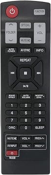 AKB73575431 AKB73575422 Replaced Remote fit for LG Soundplate 440 Soundbar