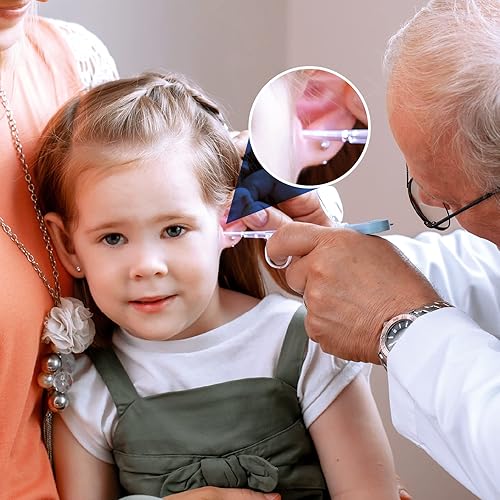 Miniatura 7 de Bionix - Cureta articulada iluminada para oídos, herramienta de eliminación de cerumen, ayuda a eliminar el exceso de cera y objetos extraños,