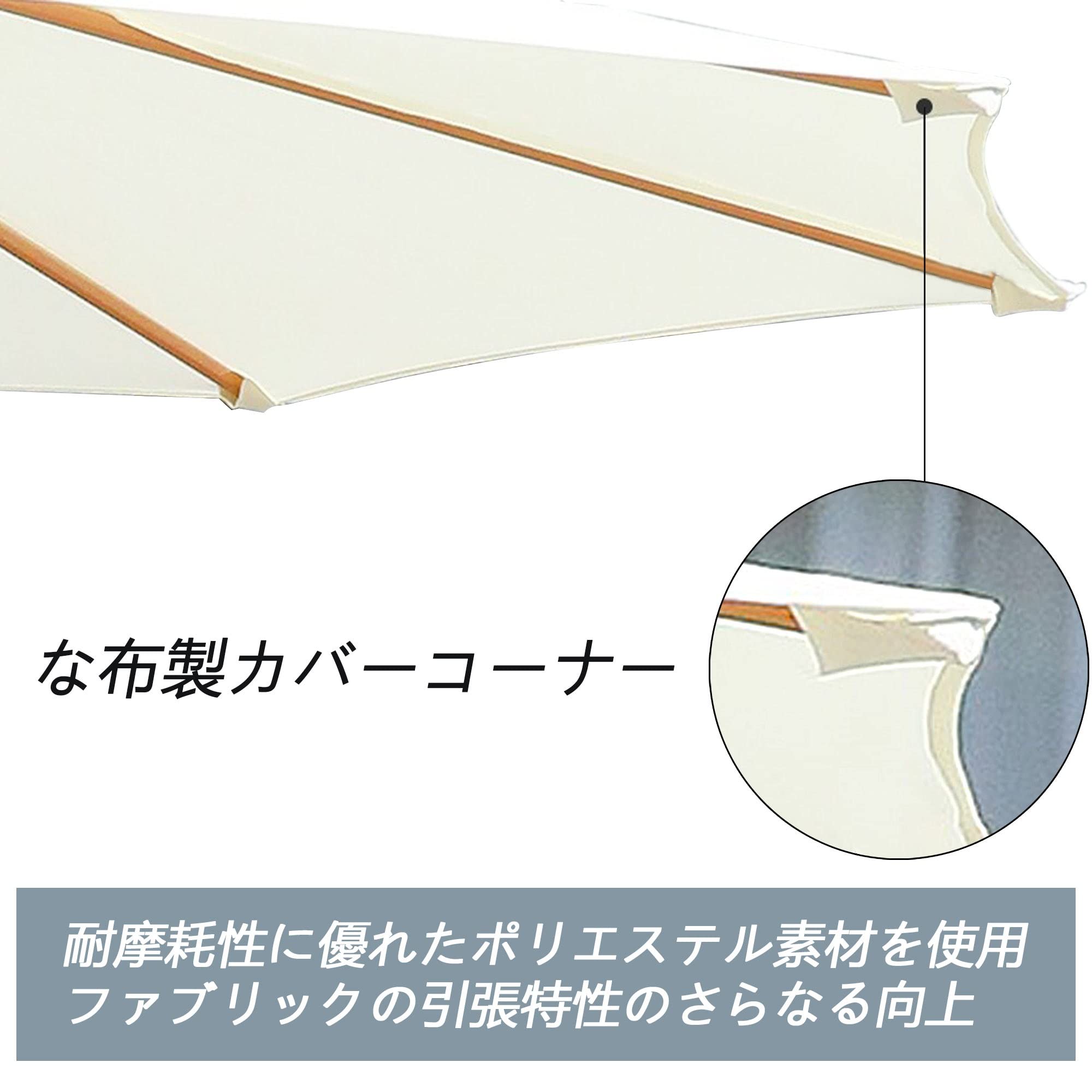 ガーデンパラソル パラソル 大型 ダブルトップ アウトドア　ハンギングパラソル Amazon.co.jp: ガーデンパラソル パラソル 大型 ダブルトップ 予備の傘