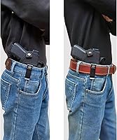 Vista 7 de Funda para pistola con láser pequeño y mediano para pistolas: Glock 19 17..Taurus G3C G3 9mm..Sig Sauer..S&W M&P Shield..Ruger..Springfield