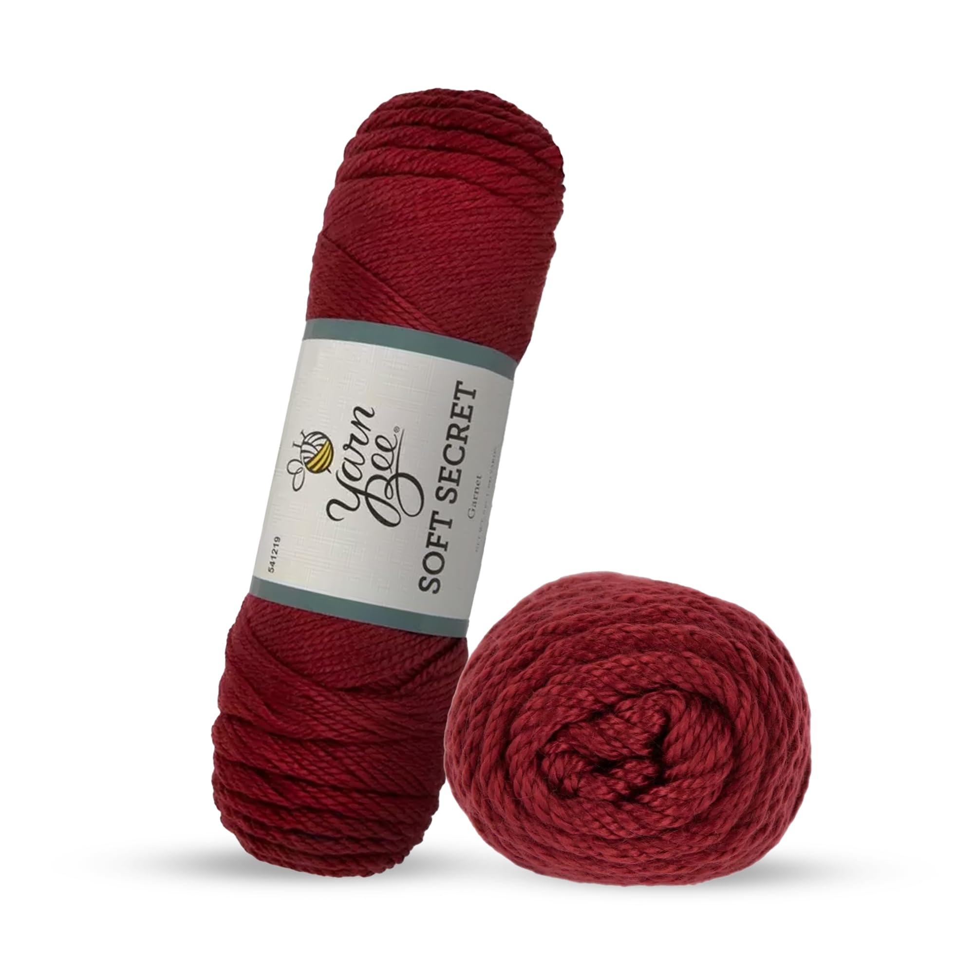 Hobby Lobby Yarn Bee Soft Secret Yarn (Garnet)