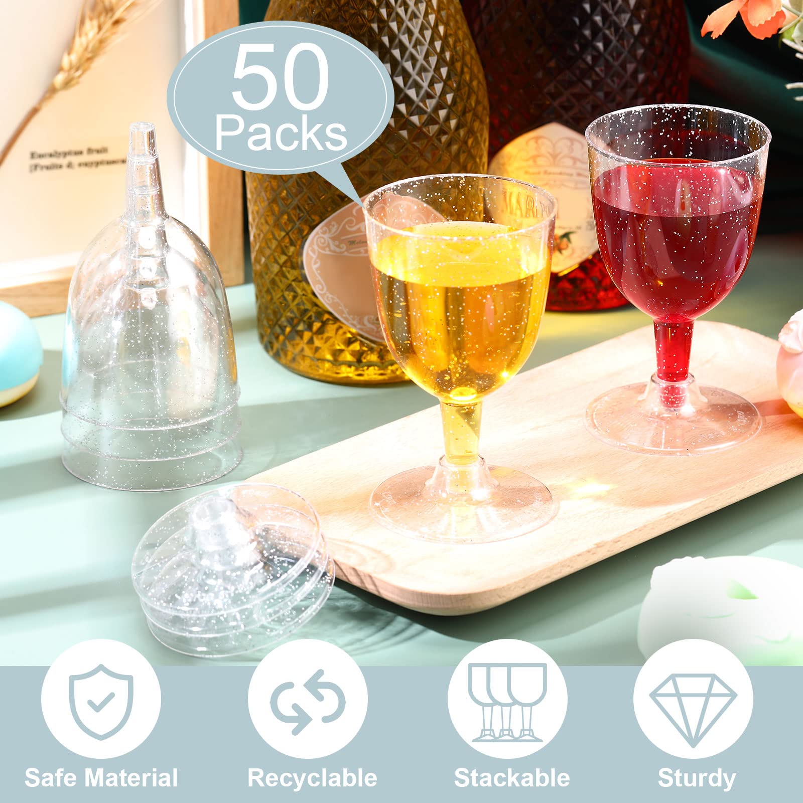 slanted wine glasses Slanted Wine Glasses - A Whimsical Iridescent Journey