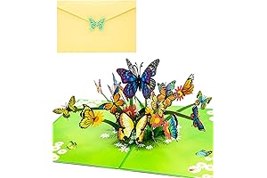 Butterfly Card with Pop-Up Flying Butterflies