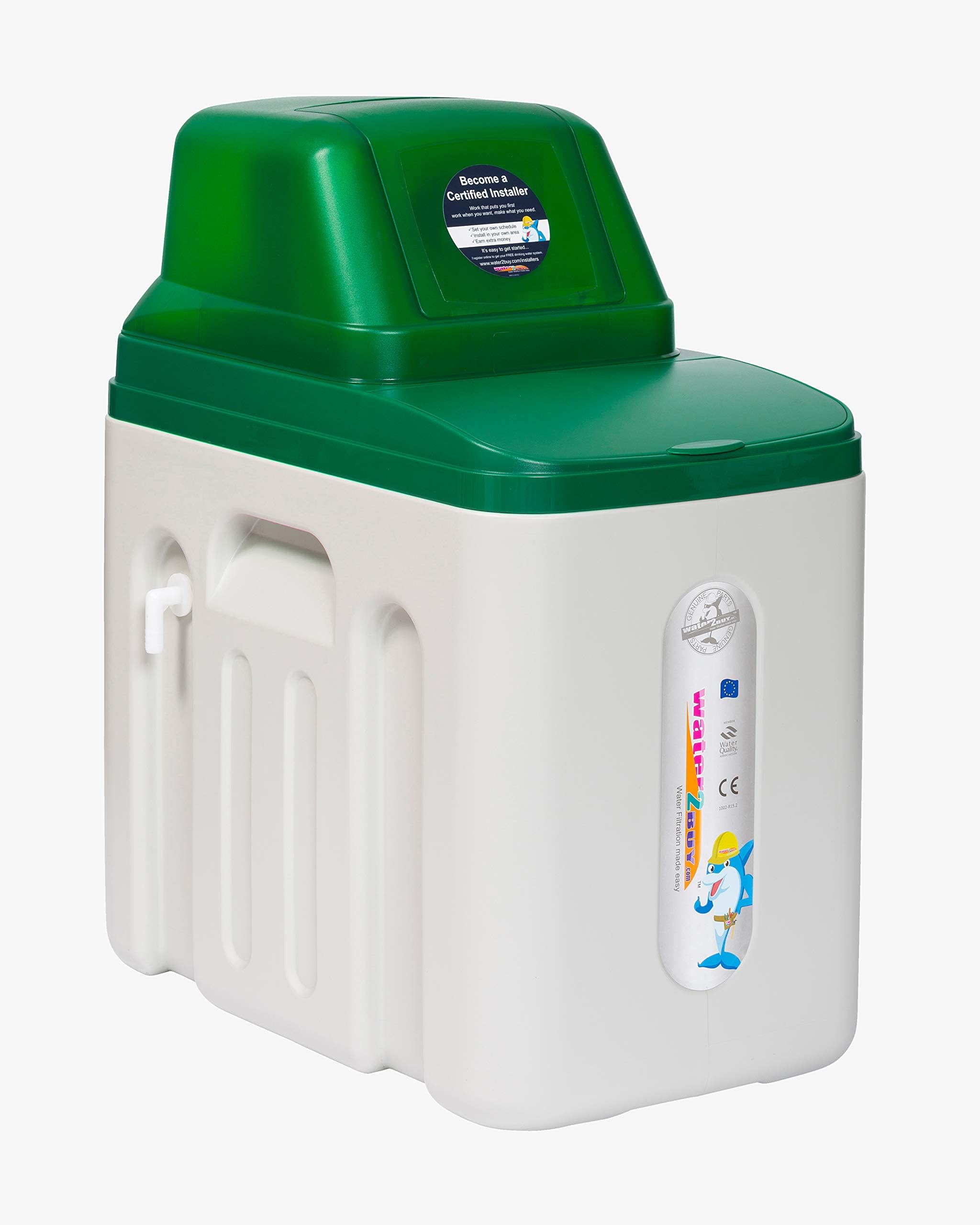 Water2Buy W2B500 Water Softener | Efficient Digital Meter Softener for 1-7 People | 100% Limescale Removed