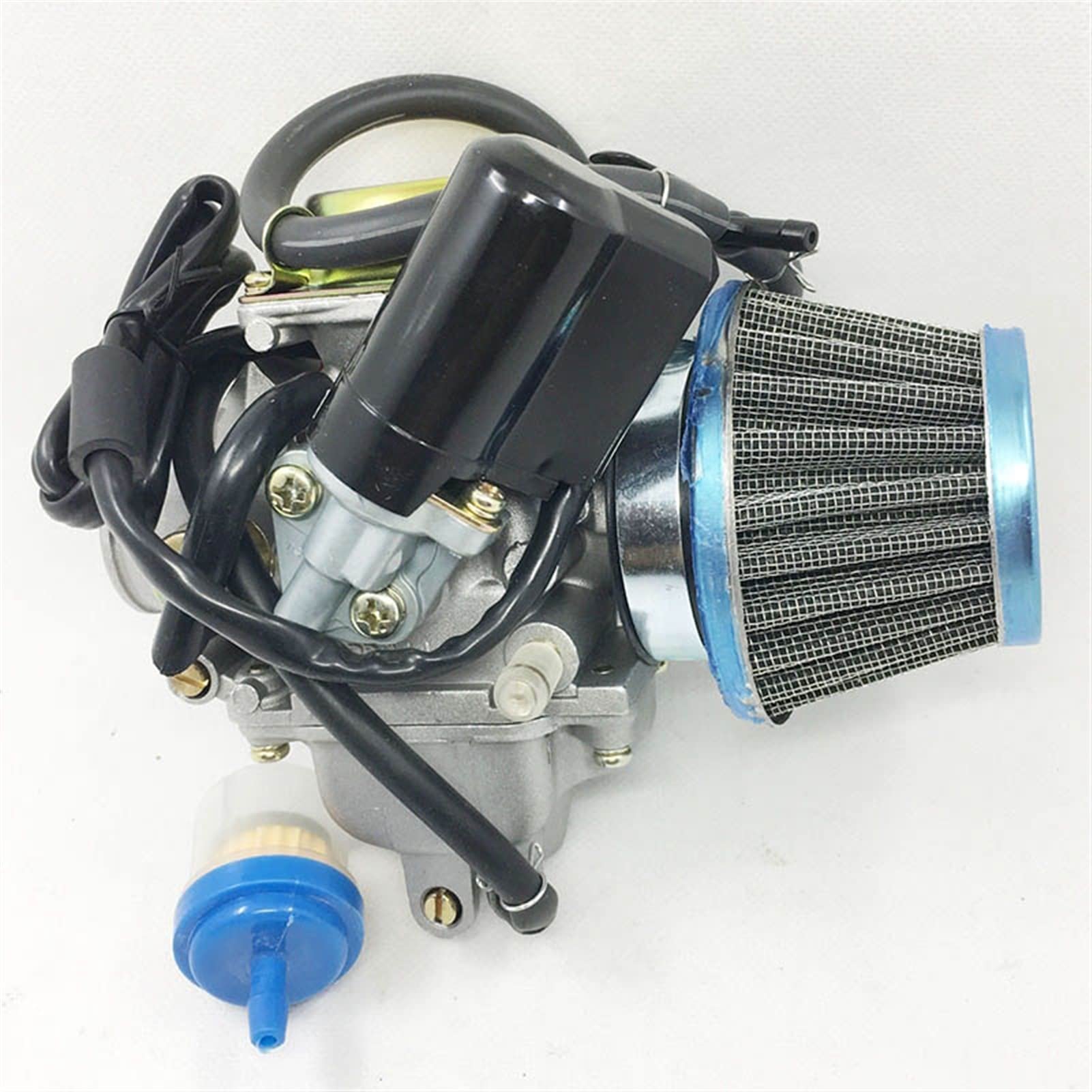 Carburador De Ciclomotores con Filtro Carb para Gy6 150cc 4 Tiempos Scooter Go-Kart GY6 QMJ / QMI157 Piezas De Motor Carburador para desbrozadora