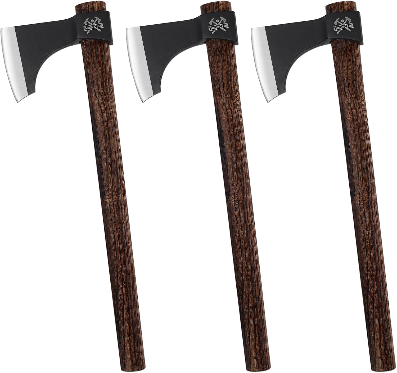18.9" Throwing Axes 3-Pack with Beech Handle
